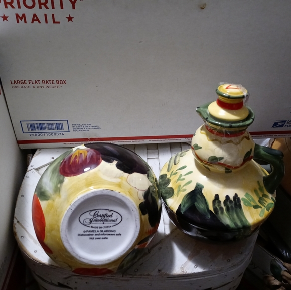 🏡🍜VINTAGE PAMELA GLADDING JAR🍱 - Picture 7 of 9